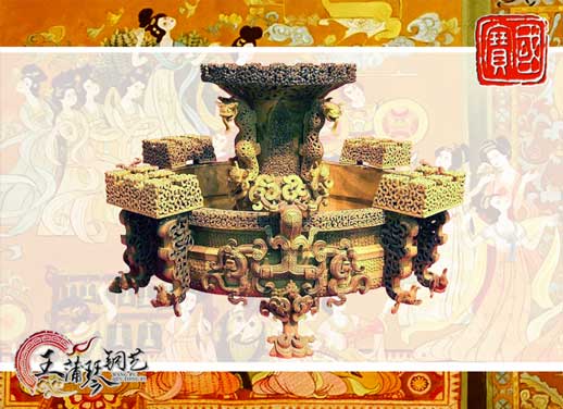 銅尊盤(pán)，曾侯乙尊盤(pán)，國(guó)寶級(jí)文物之一