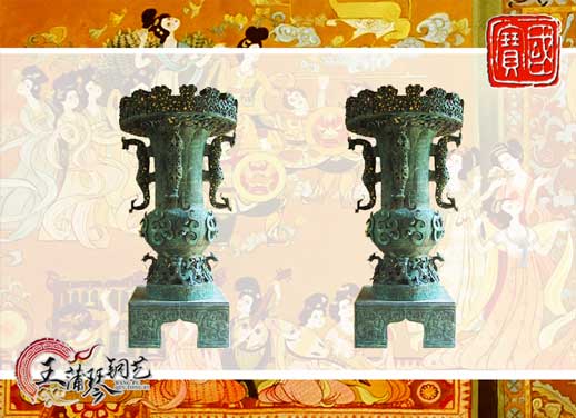 曾侯乙銅尊，武漢東湖賓館雕塑